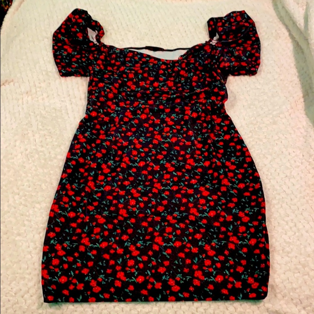 Floral Bodycon Dress